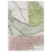 JEFFERSONVILLE, INDIANA: KARTE KLEMMBRETT (Rückseite)