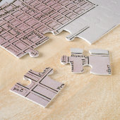 JEFFERSONVILLE, INDIANA: KARTE PUZZLE (Seite)