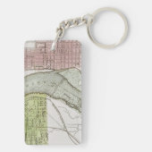 JEFFERSONVILLE, INDIANA: KARTE SCHLÜSSELANHÄNGER (Rückseite)