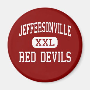 Jeffersonville - Red Devils - Jeffersonville Magnet