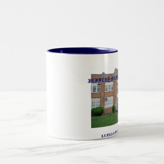 JEFFERY LANDSITZ-SCHALEN-SAMMLUNG ZWEIFARBIGE TASSE (Mittel)