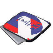 Jeffrey-Laptoptasche Laptopschutzhülle (Vorne Knopf)