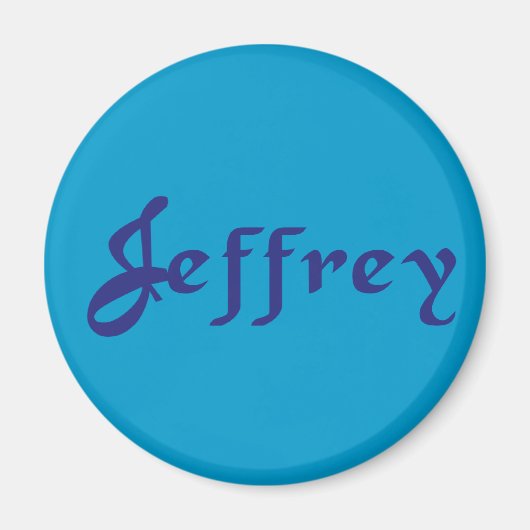 Jeffrey Magnet (Vorne)