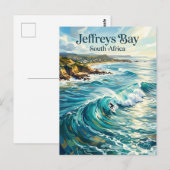 Jeffreys Bay Südafrika Postkarte (Vorne/Hinten)