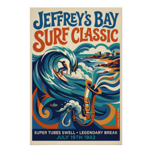 Jeffreys Bay Surf Classic Poster
