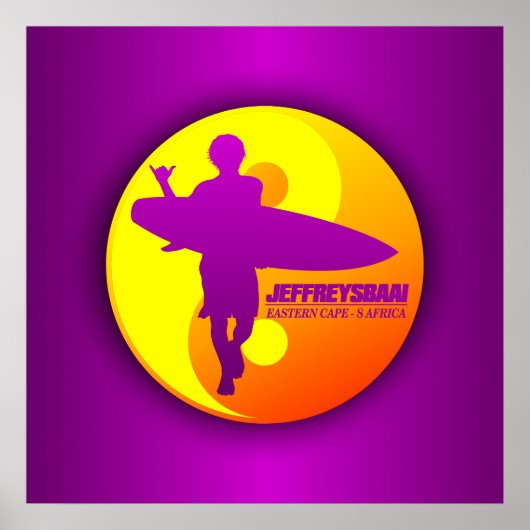 Jeffreysbaai Poster (Vorne)