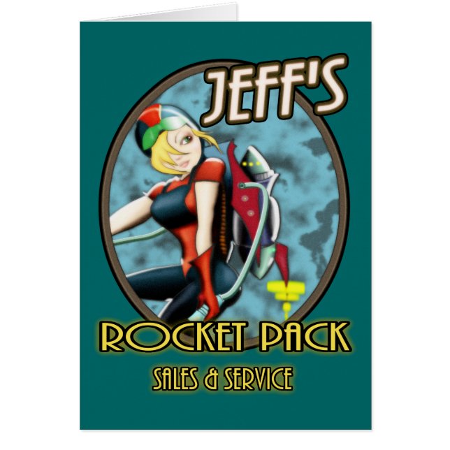 Jeffs Rocket-Satz-Verkäufe u. Service (Vorne)