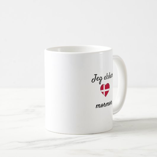 Jeg elsker mormor kaffeetasse (VorderseiteRechts)