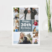 Jegliche alte FotoCollage geklaut Geburtstagsgrüße Karte (Vorderseite)
