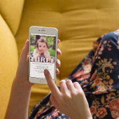 Jegliche altersgerechte Foto Geburtstagsparty Einladung