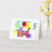 Jegliche Alterskarte Karte (Gelbe Blume)