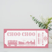 Jegliche Altersübungen Mädchen Geburtstag Einladung (Stehend Vorderseite)