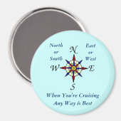 Jegliche Art Cruising Magnet (Vorderseite/Rückseite)