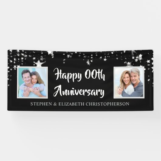 Jegliche Black & Silver Then & Now Fotos Banner (Horizontal)