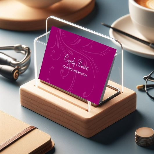 Jegliche Color Vine Muster-Visitenkarte Visitenkarte