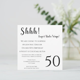 Jegliche erstaunliche Geburtstagseinladung Einladung