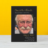 Jegliche erwachsene schwarze Einladung