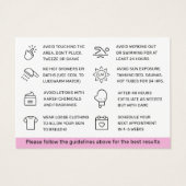 Jegliche Farbe, die die Haarentfernung nach der Pf (Rückseite)