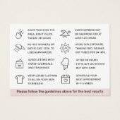 Jegliche Farbe, die die Haarentfernung nach der Pf (Rückseite)