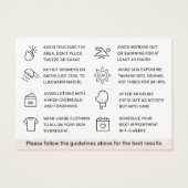 Jegliche Farbe, die die Haarentfernung nach der Pf (Rückseite)