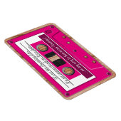 Jegliche Farbe, die zu einem alten Retro-Kassetten Magnet (Rechte Seite)