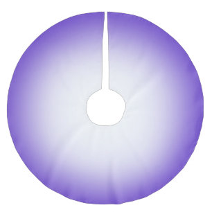 Jegliche Farbe mit Lila Ombre Treppenstück Polyester Weihnachtsbaumdecke