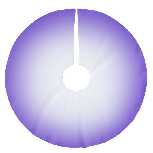 Jegliche Farbe mit Lila Ombre Treppenstück Polyester Weihnachtsbaumdecke (Vorderseite)