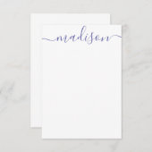 Jegliche Farbe - Mitteilungskarten für Personalisi (Vorne/Hinten)