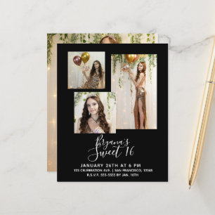 Jegliche Farbe Moderne Minimal Sweet 16 Party Foto