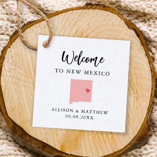 Jegliche Farbe New Mexico Wedding Welcome Bag Geschenkanhänger