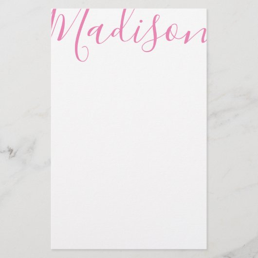 Jegliche Farbe - Personalisierte Schreibweise mit  (Vorderseite)