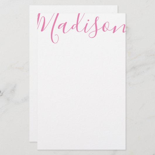 Jegliche Farbe - Personalisierte Schreibweise mit  (Vorne/Hinten)