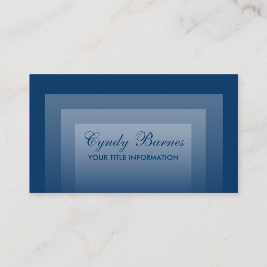 Jegliche farbgefestigte Gradienten-Visitenkarte Visitenkarte (Vorderseite)