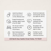 Jegliche farbige Anti-Falten-Injektion nach der Pf (Rückseite)