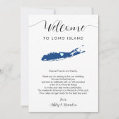 Jegliche farbige Insel Hochzeit Begrüßungsreise (Vorderseite)