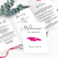 Jegliche farbige jamaikanische Hochzeitserklärung