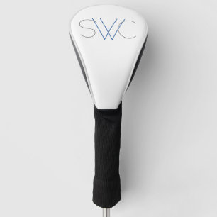 Jegliche farbige, moderne Monogramm-Golf-Kopfabdec Golf Headcover