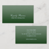 Jegliche farbige Visitenkarte (Vorne/Hinten)