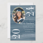 Jegliche farbige Wash mit Foto Einladung (Vorderseite)