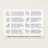 Jegliche farbliche Mikrofonvorsorgekarte (Rückseite)