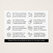 Jegliche farbliche Mikrofonvorsorgekarte (Rückseite)