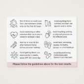 Jegliche farbliche Mikrofonvorsorgekarte (Rückseite)