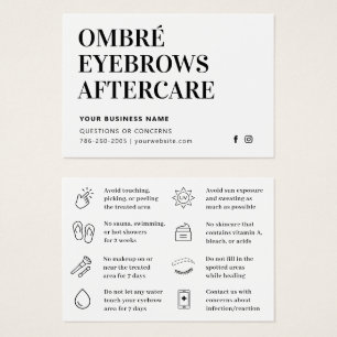 Jegliche farbliche Ombre Pulver Brows Aftercare-Ra
