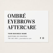 Jegliche farbliche Ombre Pulver Brows Aftercare-Ra (Vorderseite)