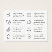 Jegliche farbliche Ombre Pulver Brows Aftercare-Ra (Rückseite)