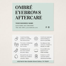 Jegliche farbliche Ombre Pulver Brows Aftercare-Ra