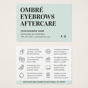 Jegliche farbliche Ombre Pulver Brows Aftercare-Ra