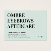 Jegliche farbliche Ombre Pulver Brows Aftercare-Ra (Vorderseite)