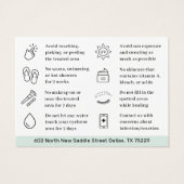 Jegliche farbliche Ombre Pulver Brows Aftercare-Ra (Rückseite)