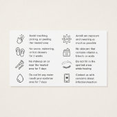 Jegliche farbliche Ombre Pulver Brows Aftercare-Ra (Rückseite)